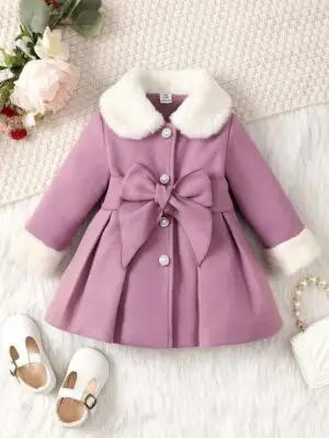 baby-girl-light-purple-wool-fleece-coat